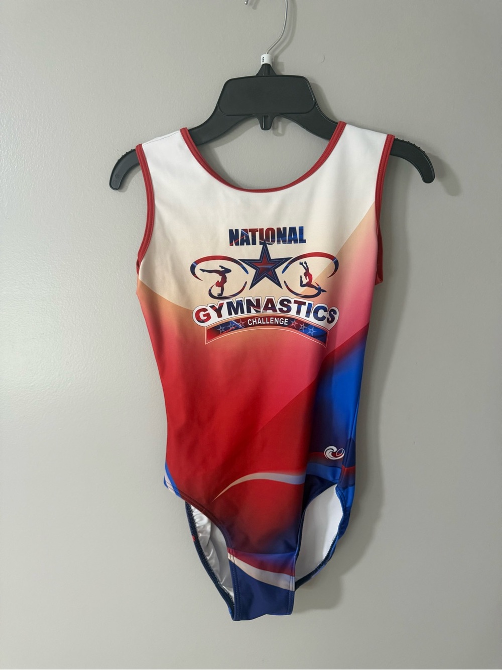 National Gymnastics Challenge Red & Blue Leotard - AM